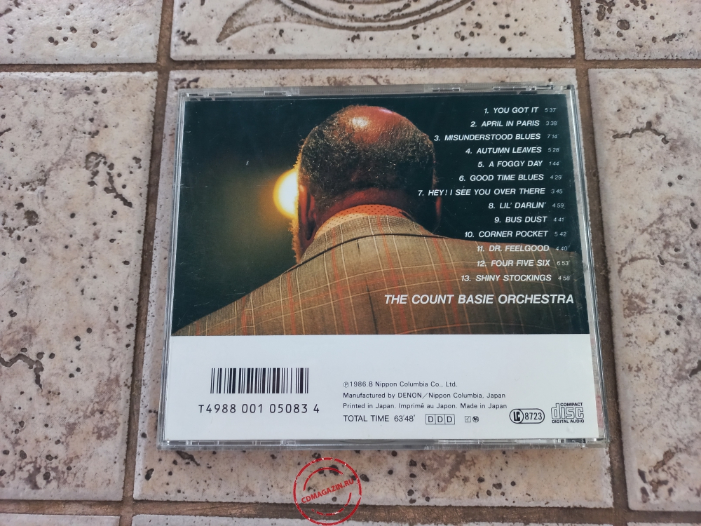 Audio CD: Count Basie (1986) Long Live The Chief
