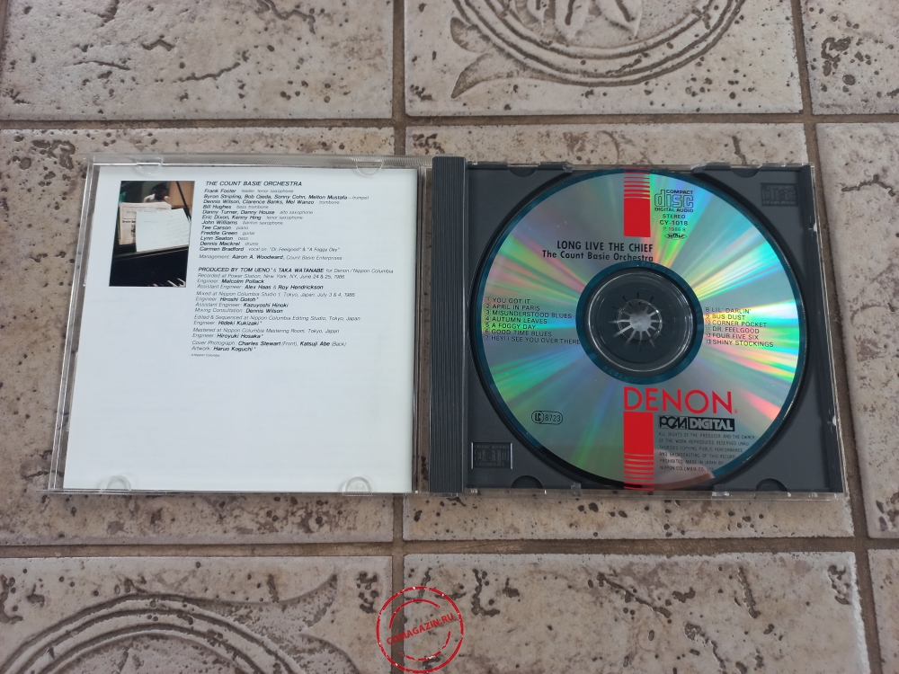 Audio CD: Count Basie (1986) Long Live The Chief