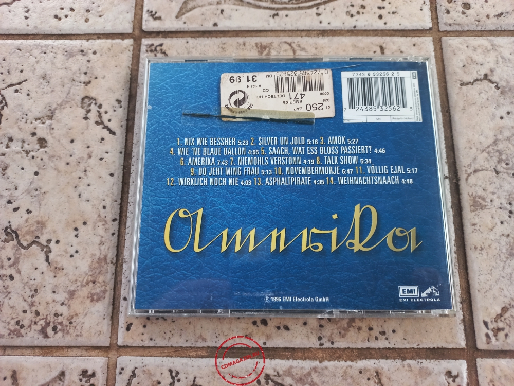 Audio CD: BAP (1996) Amerika