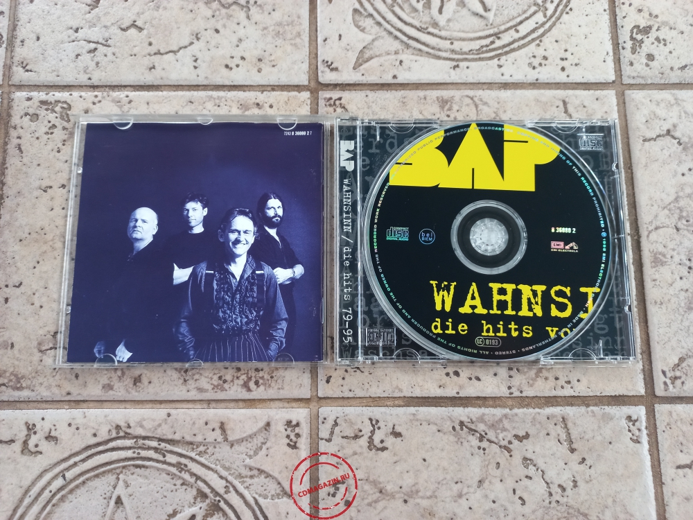 Audio CD: BAP (1995) Wahnsinn - Die Hits Von 79-95