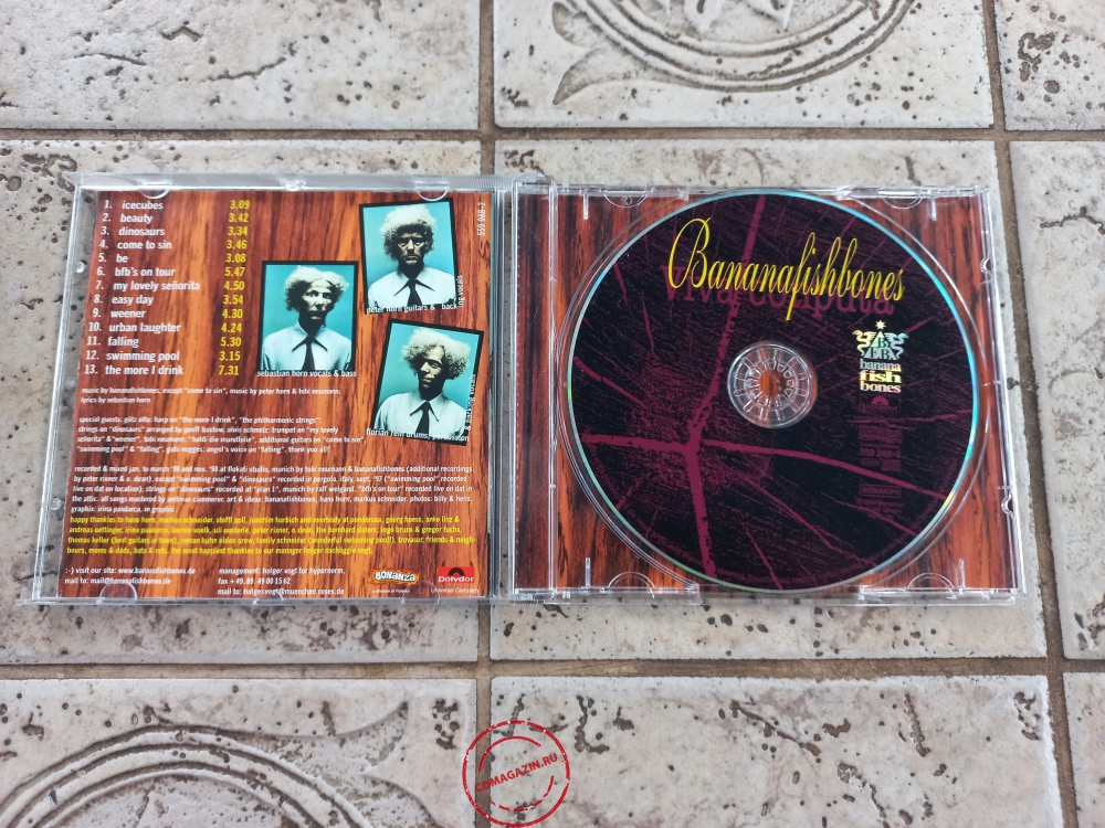 Audio CD: Bananafishbones (1999) Viva Conputa Audio CD: Bananafishbones (1999) Viva Conputa