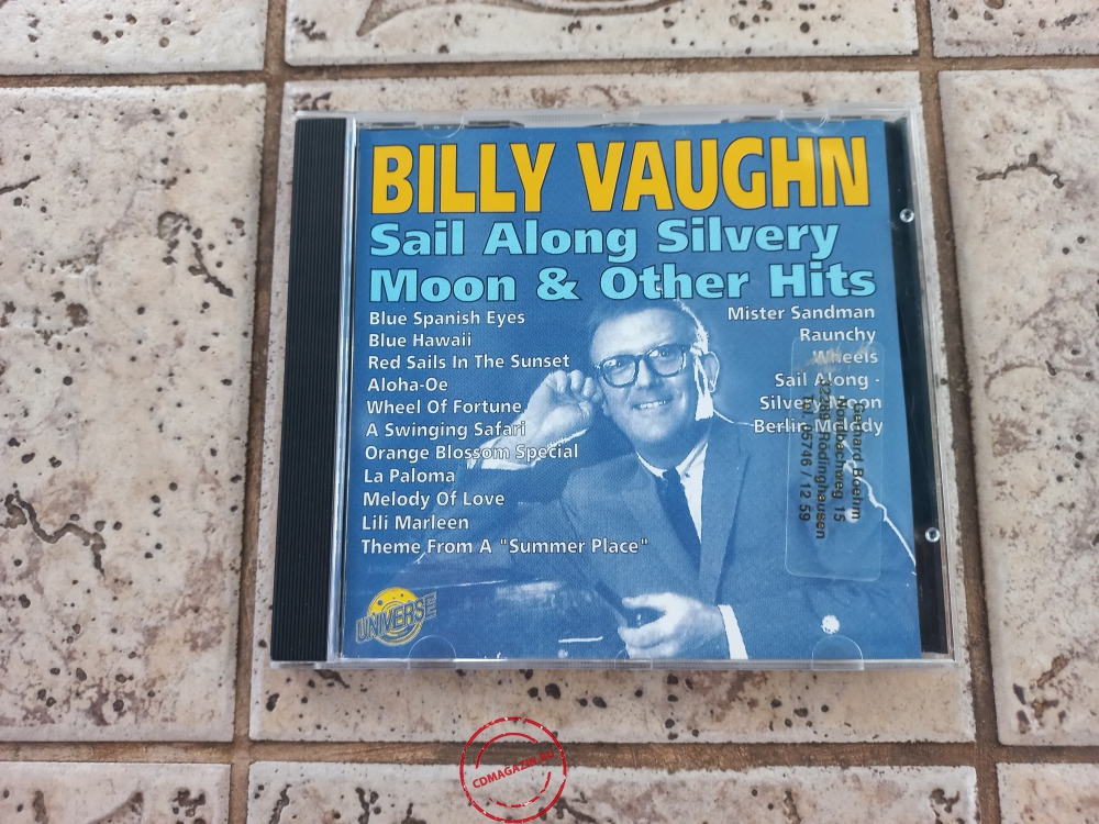 Audio CD: Billy Vaughn (1992) Sail Along Silvery Moon & Other Hits Audio CD: Billy Vaughn (1992) Sail Along Silvery Moon & Other Hits