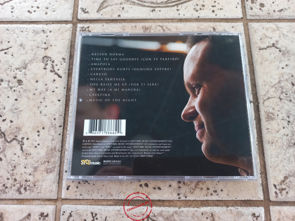 Audio CD: Paul Potts (2) (2007) One Chance Audio CD: Paul Potts (2) (2007) One Chance
