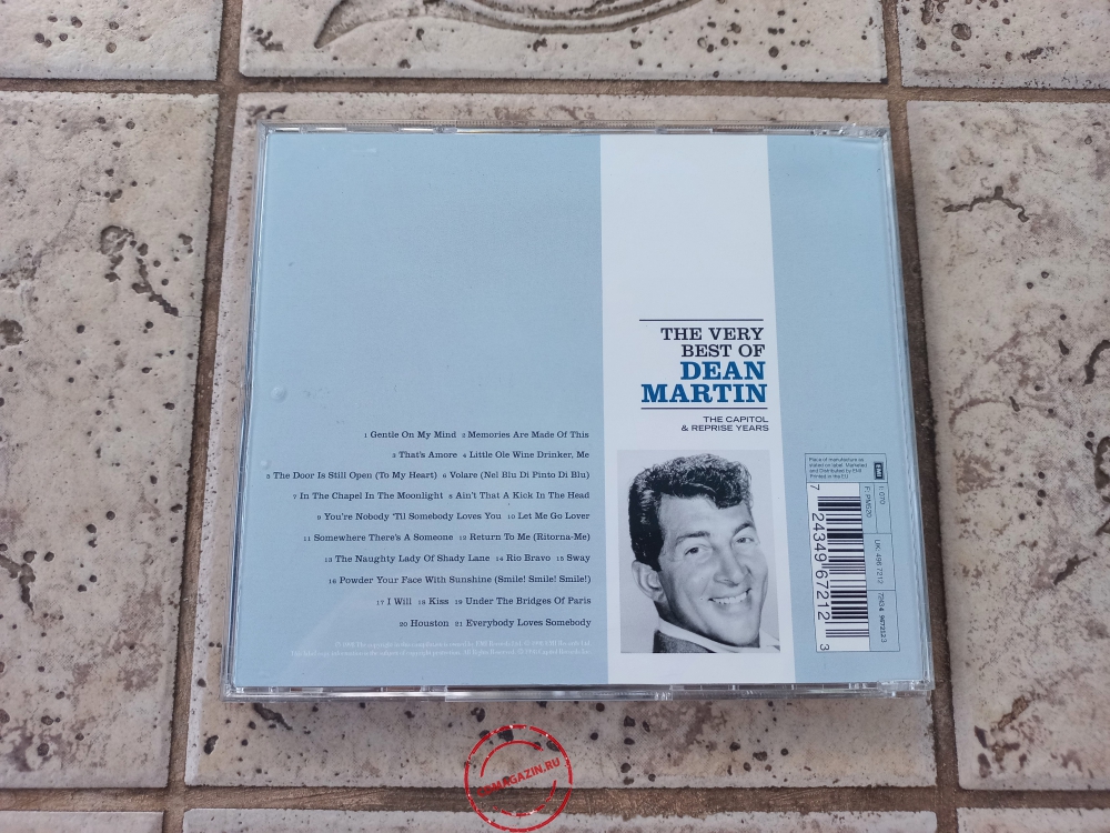 Audio CD: Dean Martin (1998) The Very Best Of Dean Martin Audio CD: Dean Martin (1998) The Very Best Of Dean Martin