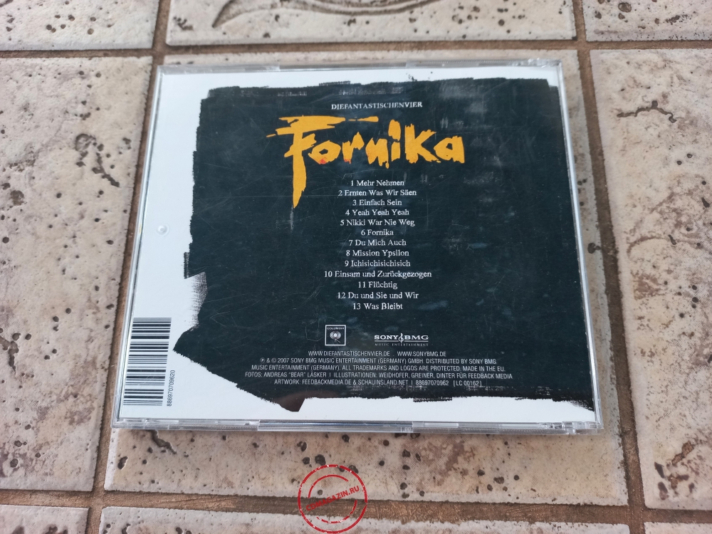 Audio CD: Die Fantastischen Vier (2007) Fornika Audio CD: Die Fantastischen Vier (2007) Fornika