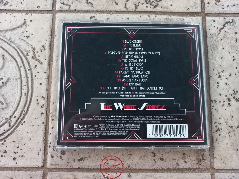 Audio CD: White Stripes (2005) Get Behind Me Satan Audio CD: White Stripes (2005) Get Behind Me Satan