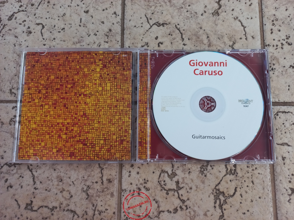 Audio CD: Giovanni Caruso (2011) Guitarmosaics Audio CD: Giovanni Caruso (2011) Guitarmosaics
