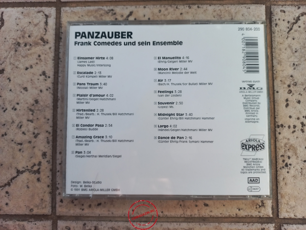 Audio CD: Frank Comedes Und Sein Ensemble (1991) Panzauber