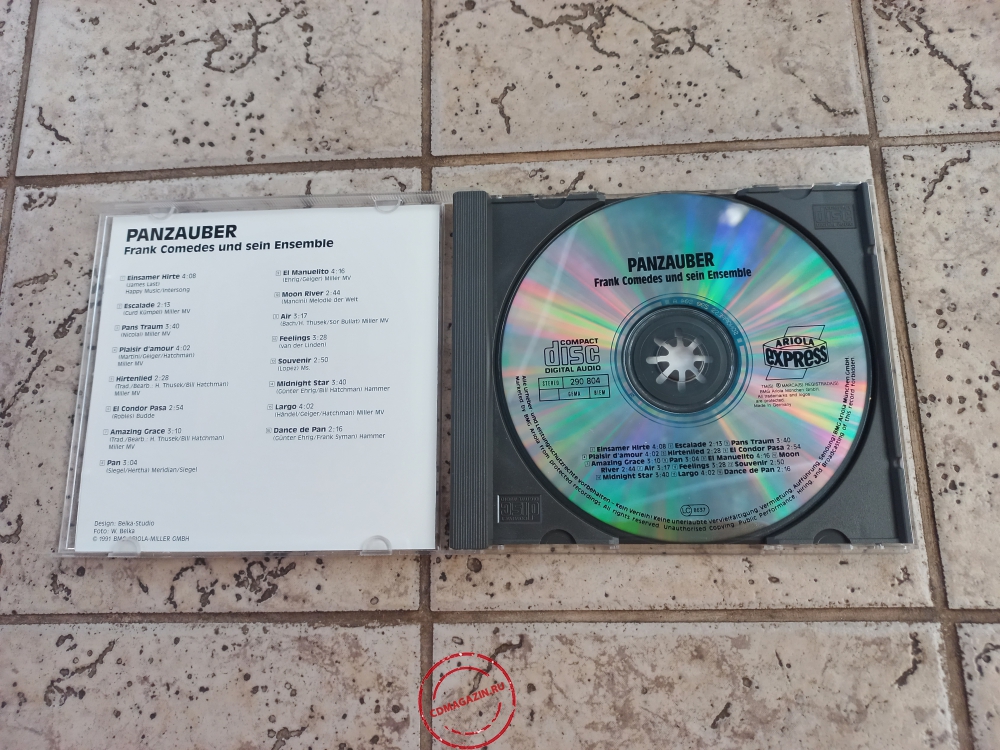 Audio CD: Frank Comedes Und Sein Ensemble (1991) Panzauber