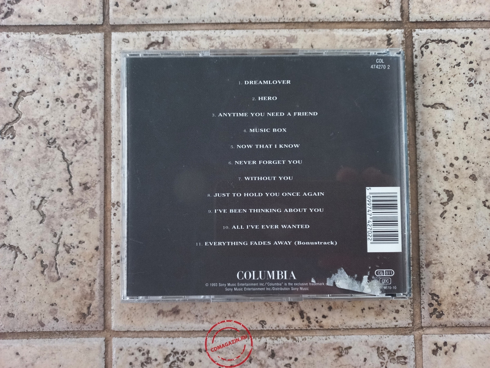 Audio CD: Mariah Carey (1993) Music Box Audio CD: Mariah Carey (1993) Music Box