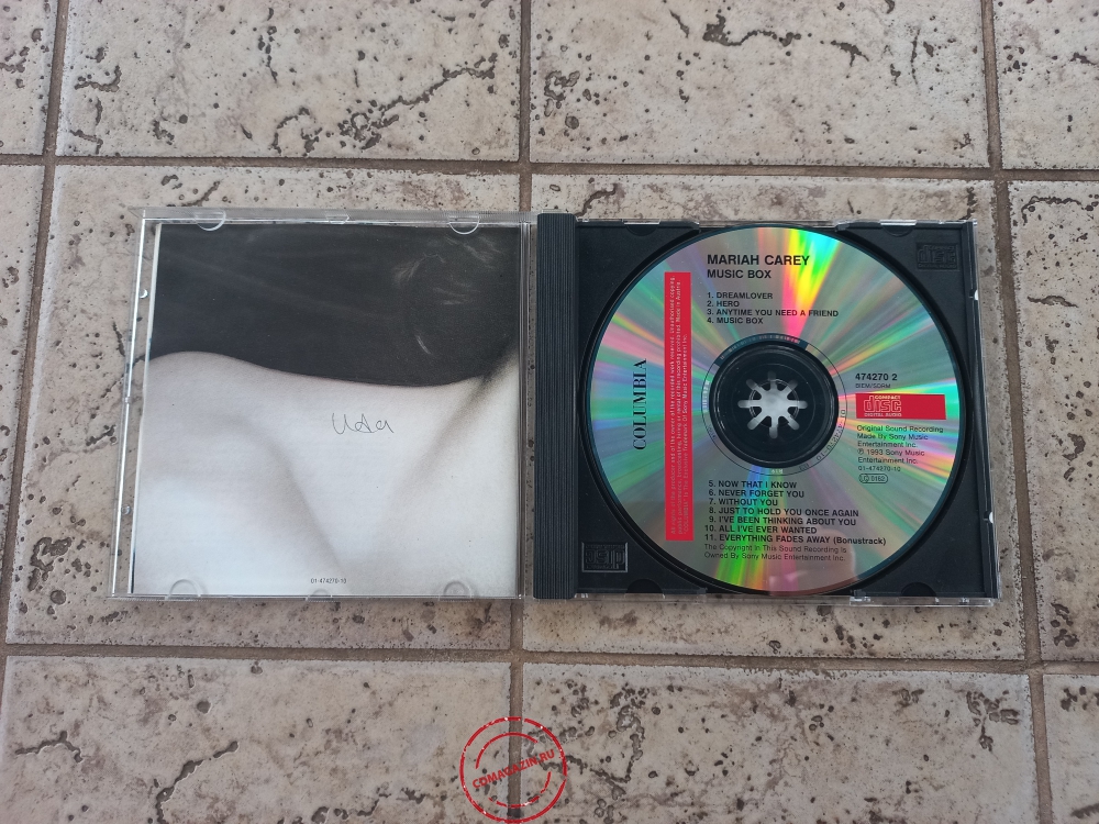 Audio CD: Mariah Carey (1993) Music Box Audio CD: Mariah Carey (1993) Music Box