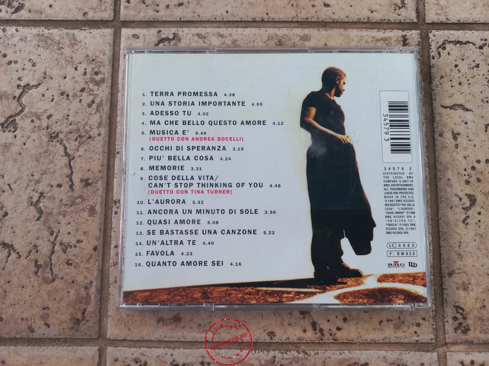 Audio CD: Eros Ramazzotti (1997) Eros Audio CD: Eros Ramazzotti (1997) Eros