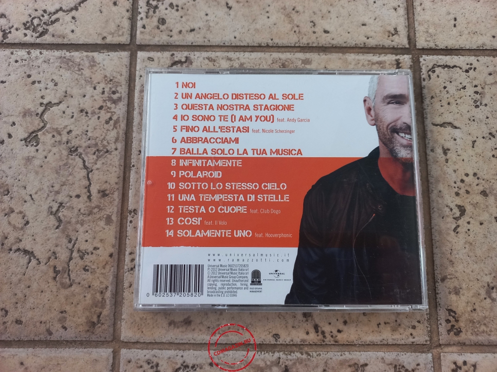 Audio CD: Eros Ramazzotti (2012) Noi