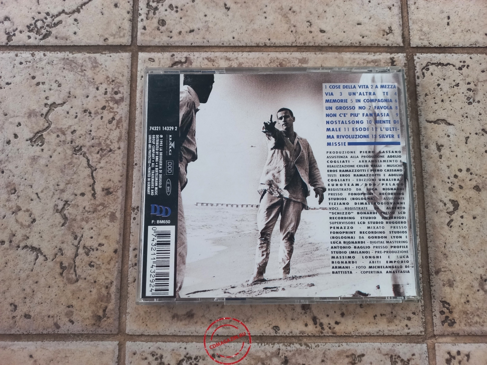 Audio CD: Eros Ramazzotti (1993) Tutte Storie Audio CD: Eros Ramazzotti (1993) Tutte Storie