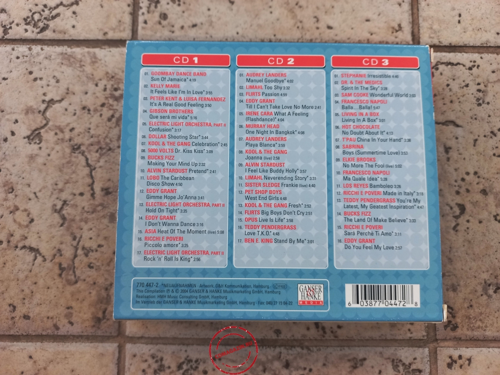 Audio CD: VA 80s Bigbox (2004) 50 Tracks