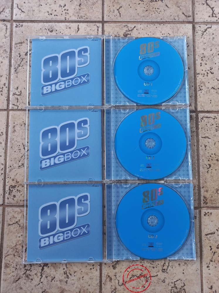 Audio CD: VA 80s Bigbox (2004) 50 Tracks