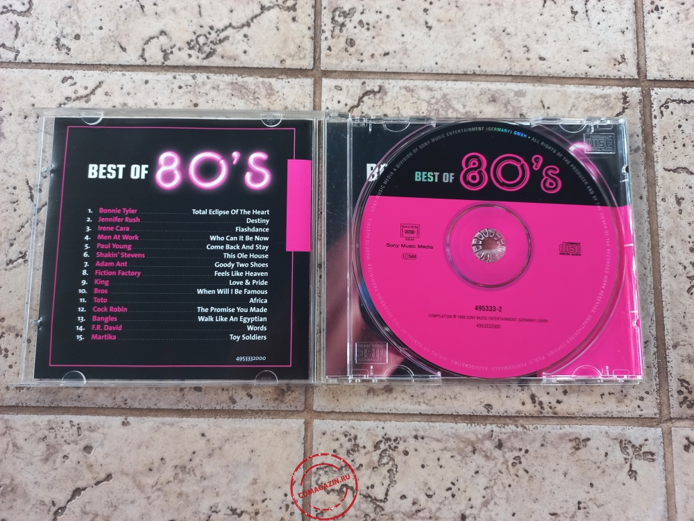 Audio CD: VA Best Of The 80's (1999) Compilation Audio CD: VA Best Of The 80's (1999) Compilation
