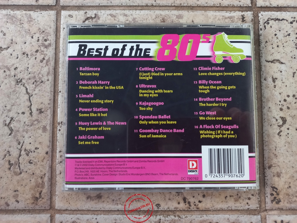 Audio CD: VA Best Of The 80s (2002) Compilation Audio CD: VA Best Of The 80s (2002) Compilation