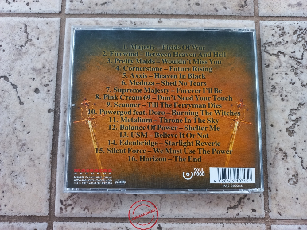 Audio CD: VA Melody And Power (2002) Compilation
