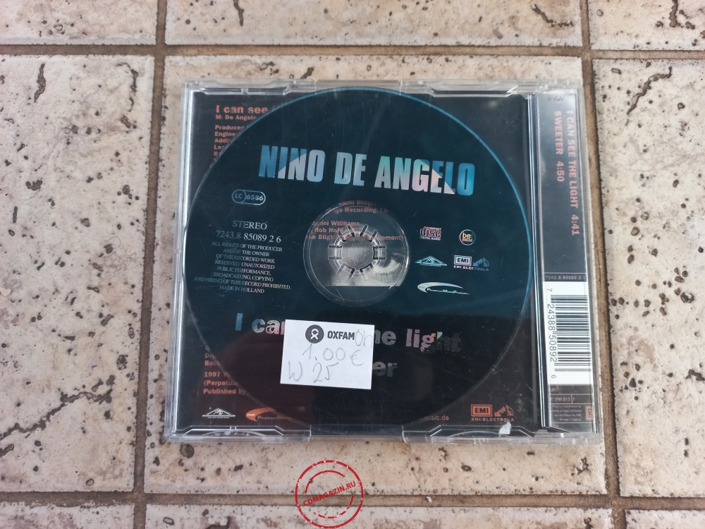Audio CD: Nino De Angelo (1997) I Can See The Light