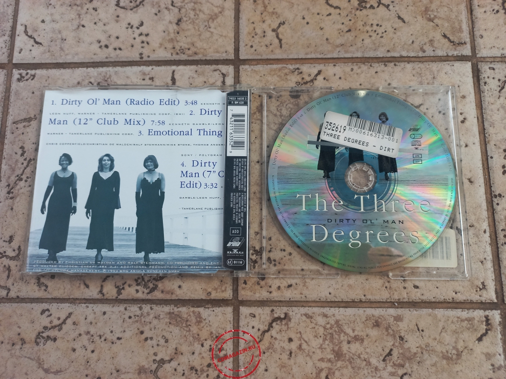 Audio CD: Three Degrees (1993) Dirty Ol' Man Audio CD: Three Degrees (1993) Dirty Ol' Man