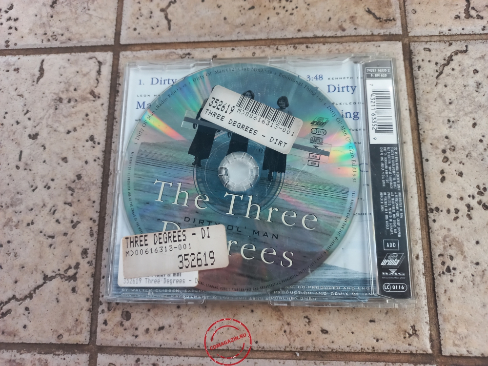 Audio CD: Three Degrees (1993) Dirty Ol' Man Audio CD: Three Degrees (1993) Dirty Ol' Man