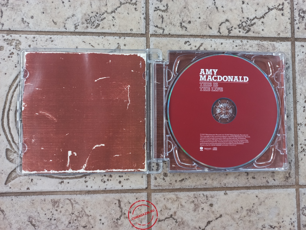Audio CD: Amy MacDonald (2007) This Is The Life