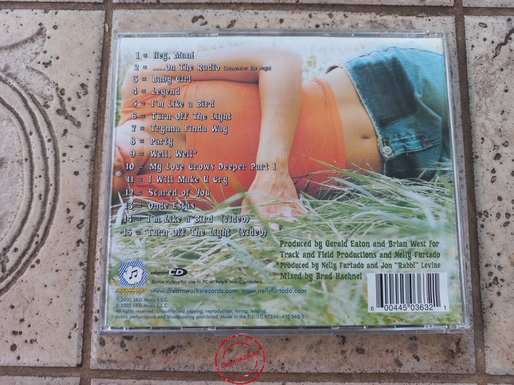 Audio CD: Nelly Furtado (2000) Whoa, Nelly! Audio CD: Nelly Furtado (2000) Whoa, Nelly!