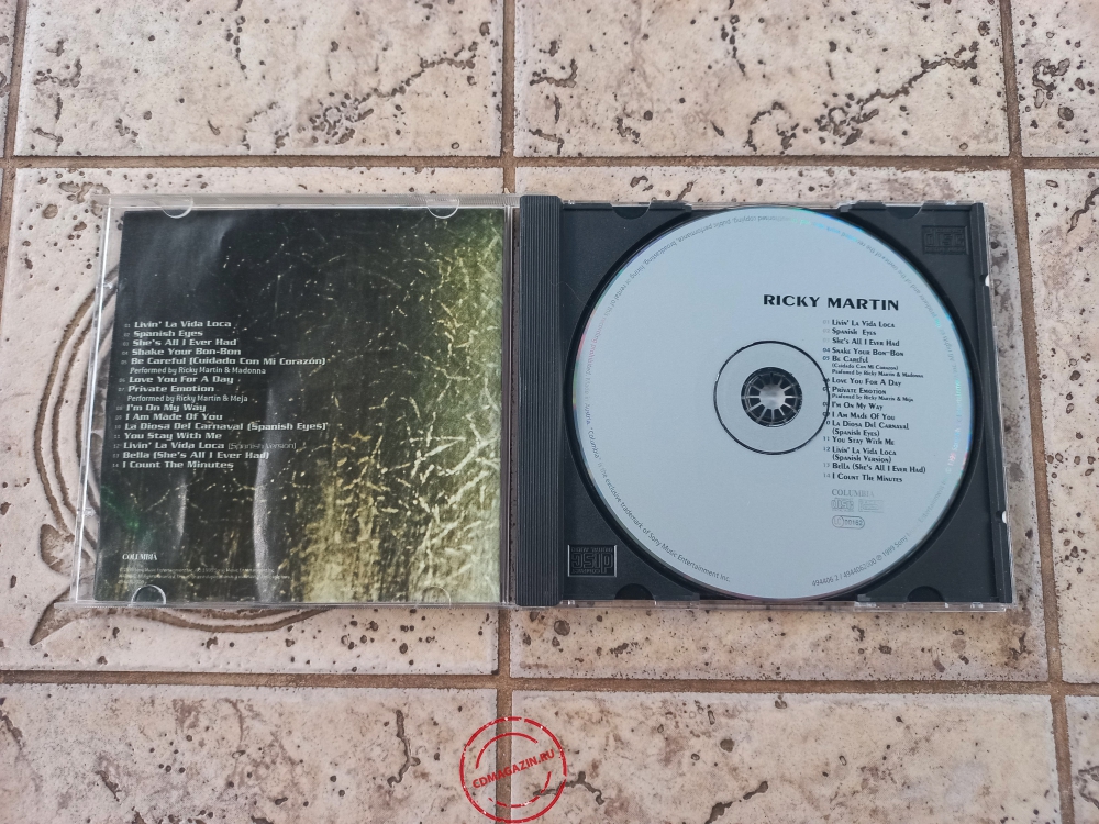 Audio CD: Ricky Martin (1999) Ricky Martin