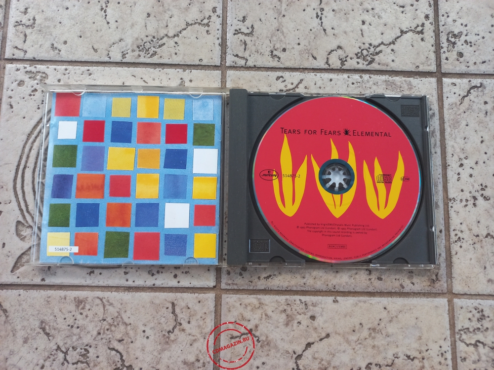 Audio CD: Tears For Fears (1993) Elemental
