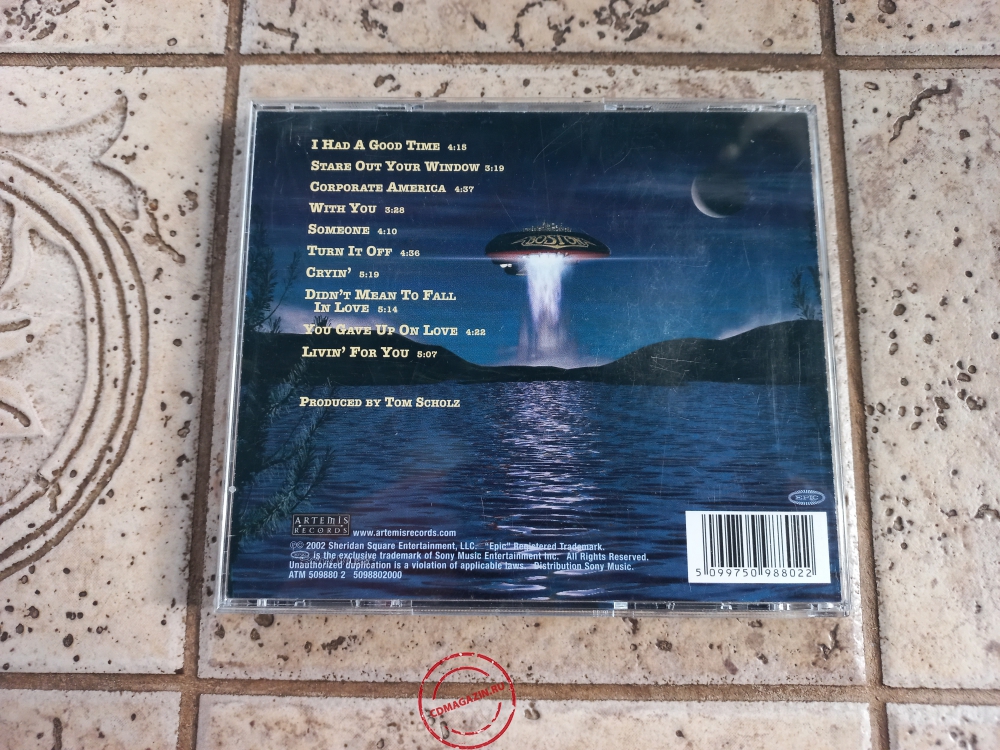 Audio CD: Boston (2002) Corporate America