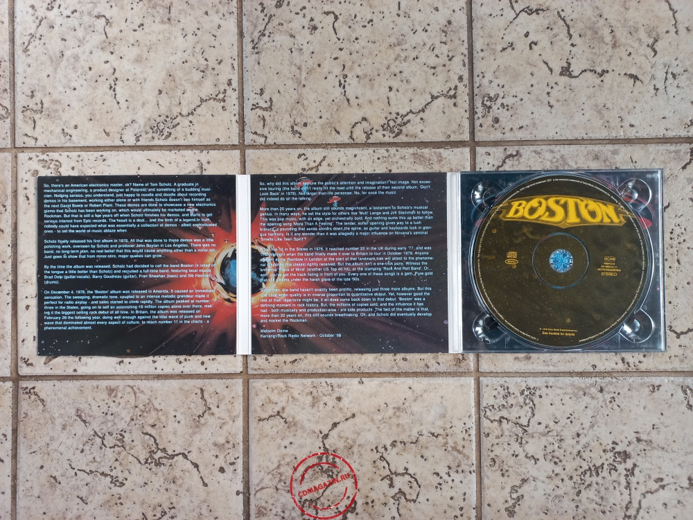 Audio CD: Boston (1976) Boston Audio CD: Boston (1976) Boston
