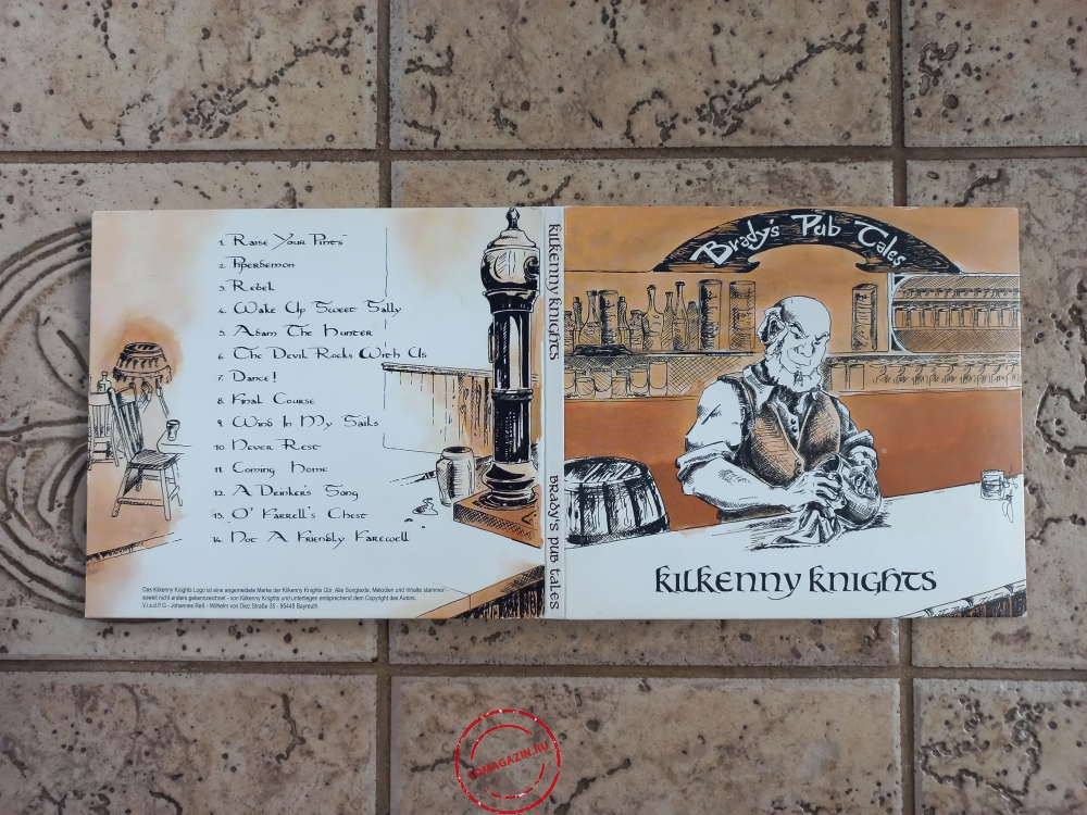 Audio CD: Kilkenny Knights (2014) Brady's Pub Tales