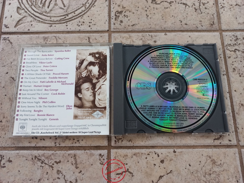 Audio CD: VA Kuschelrock (1987) Vol. 1 Audio CD: VA Kuschelrock (1987) Vol. 1