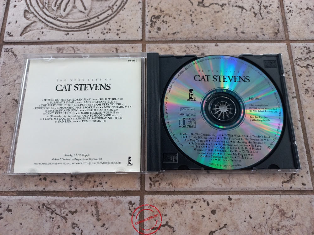 Audio CD: Cat Stevens (1990) The Very Best Of Cat Stevens Audio CD: Cat Stevens (1990) The Very Best Of Cat Stevens