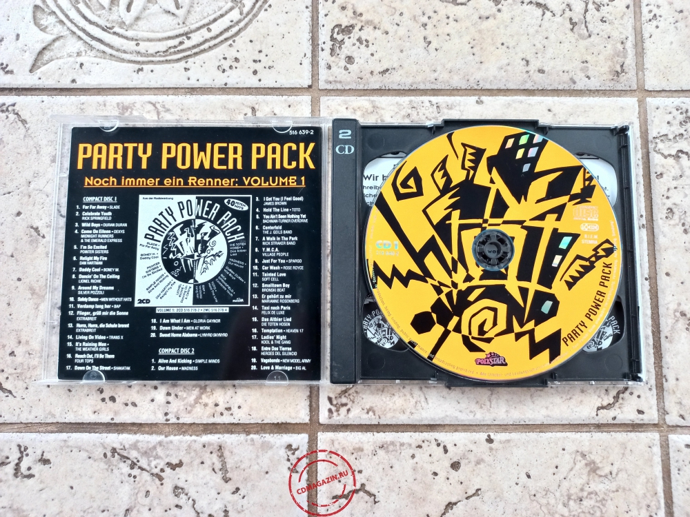 Audio CD: VA Party Power Pack (1993) Vol. 2 Audio CD: VA Party Power Pack (1993) Vol. 2