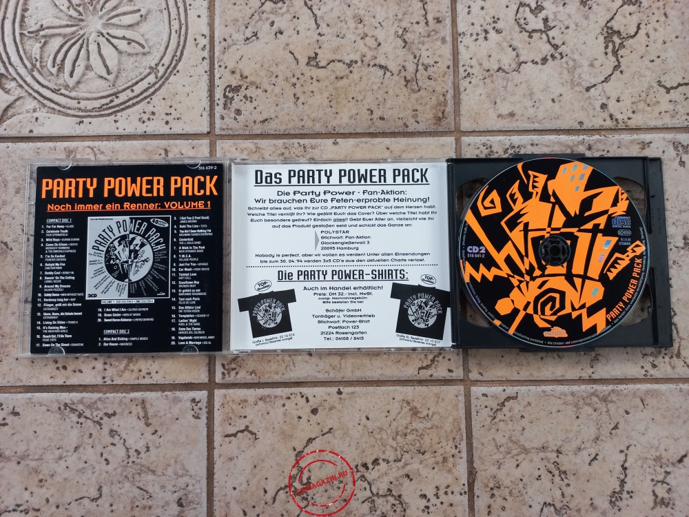 Audio CD: VA Party Power Pack (1993) Vol. 2 Audio CD: VA Party Power Pack (1993) Vol. 2