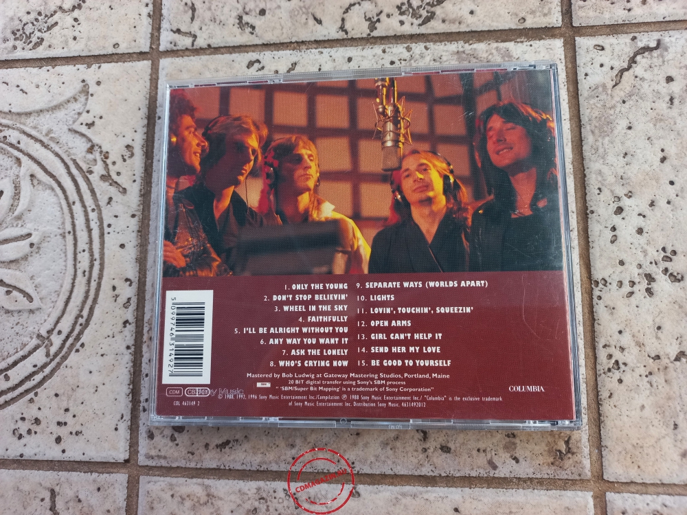Audio CD: Journey (1988) Greatest Hits Audio CD: Journey (1988) Greatest Hits