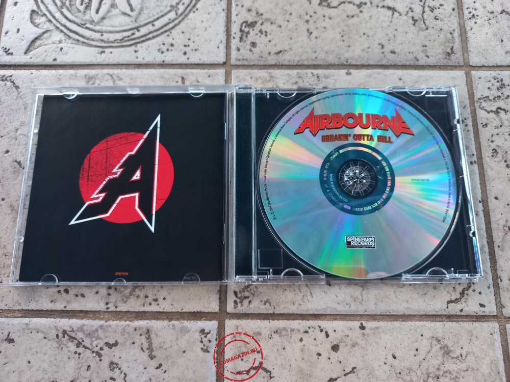 Audio CD: Airbourne (2016) Breakin' Outta Hell Audio CD: Airbourne (2016) Breakin' Outta Hell