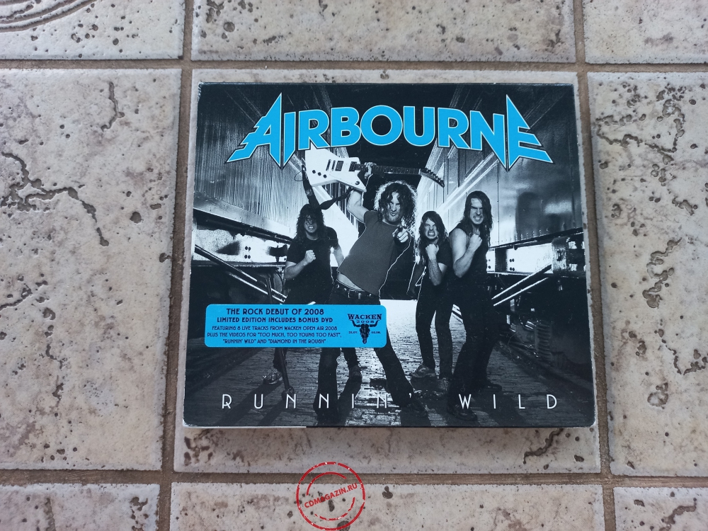 Audio CD: Airbourne (2007) Runnin' Wild Audio CD: Airbourne (2007) Runnin' Wild