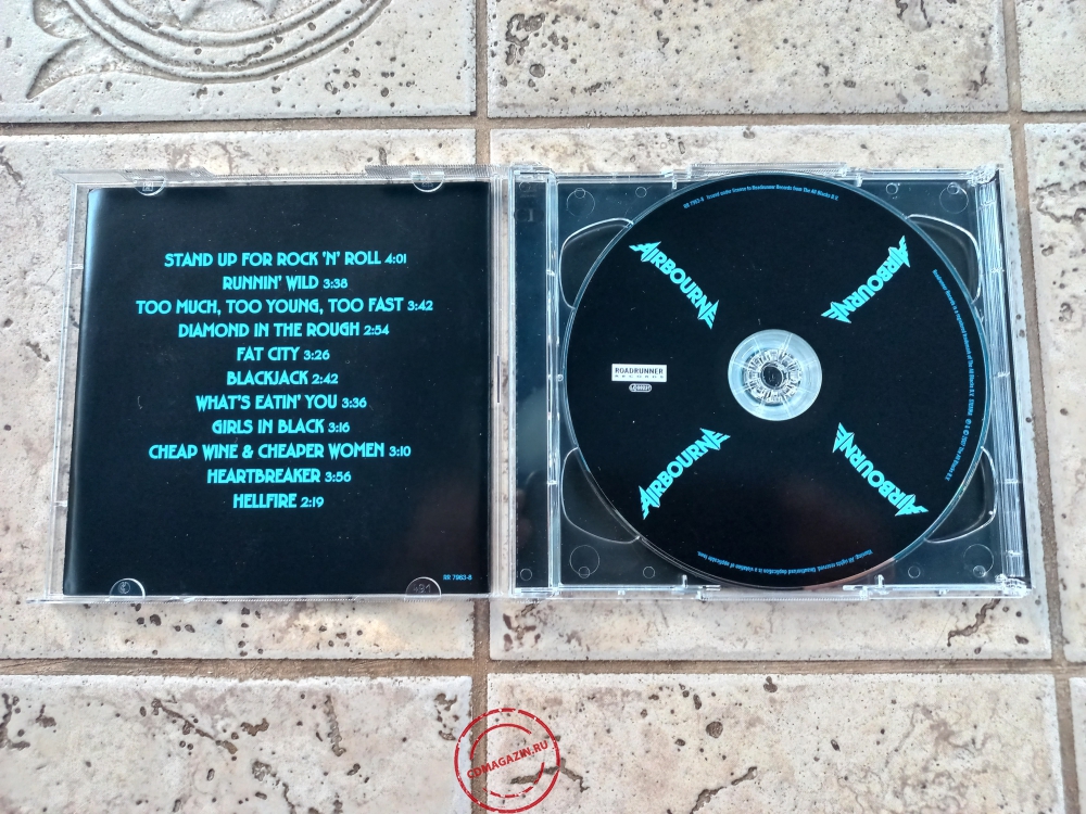 Audio CD: Airbourne (2007) Runnin' Wild Audio CD: Airbourne (2007) Runnin' Wild