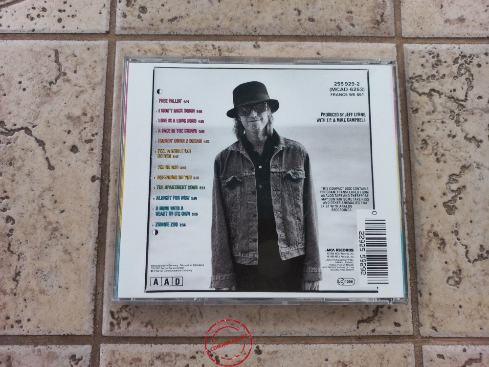 Audio CD: Tom Petty (1989) Full Moon Fever Audio CD: Tom Petty (1989) Full Moon Fever