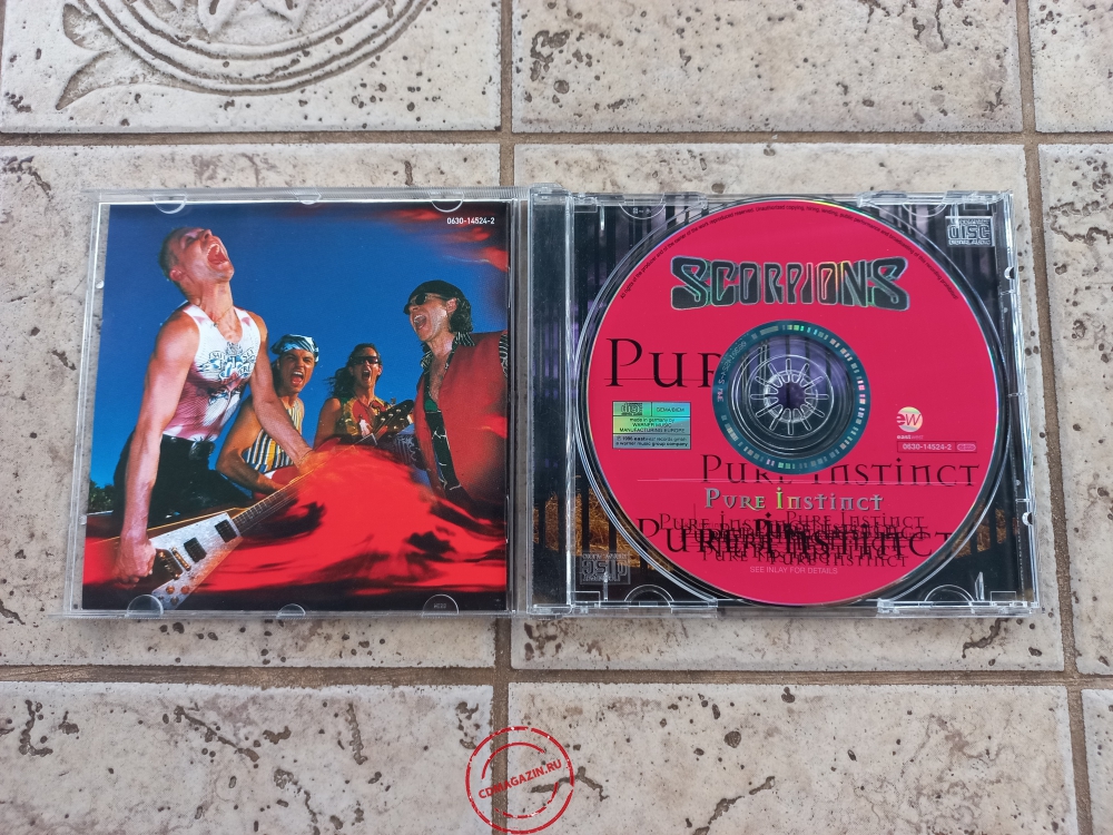 Audio CD: Scorpions (1996) Pure Instinct Audio CD: Scorpions (1996) Pure Instinct