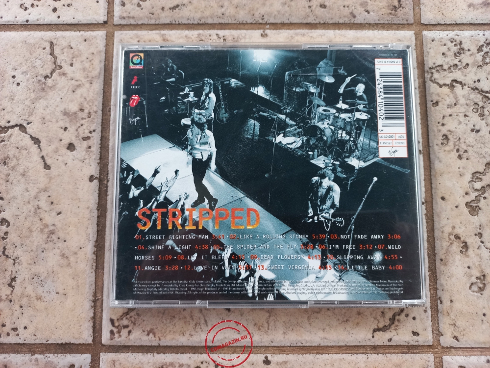 Audio CD: Rolling Stones (1995) Stripped Audio CD: Rolling Stones (1995) Stripped