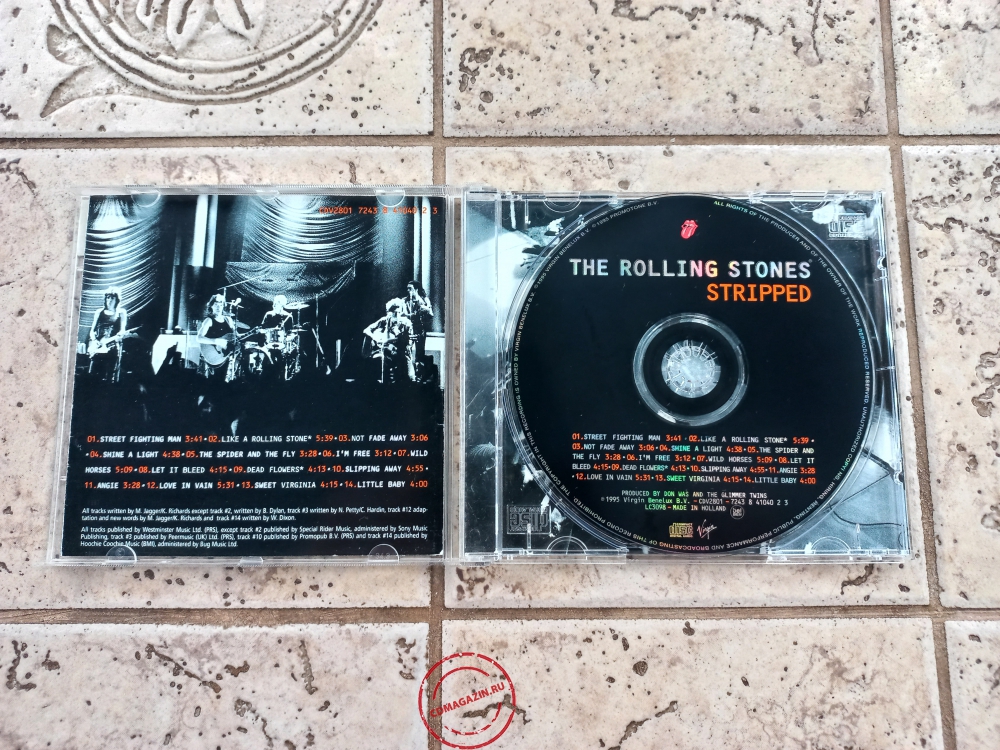 Audio CD: Rolling Stones (1995) Stripped Audio CD: Rolling Stones (1995) Stripped