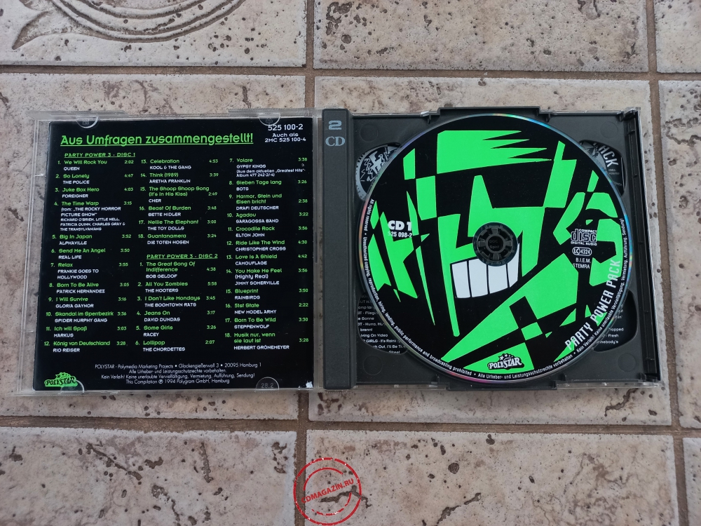 Audio CD: VA Party Power Pack (1994) Vol. 3 Audio CD: VA Party Power Pack (1994) Vol. 3