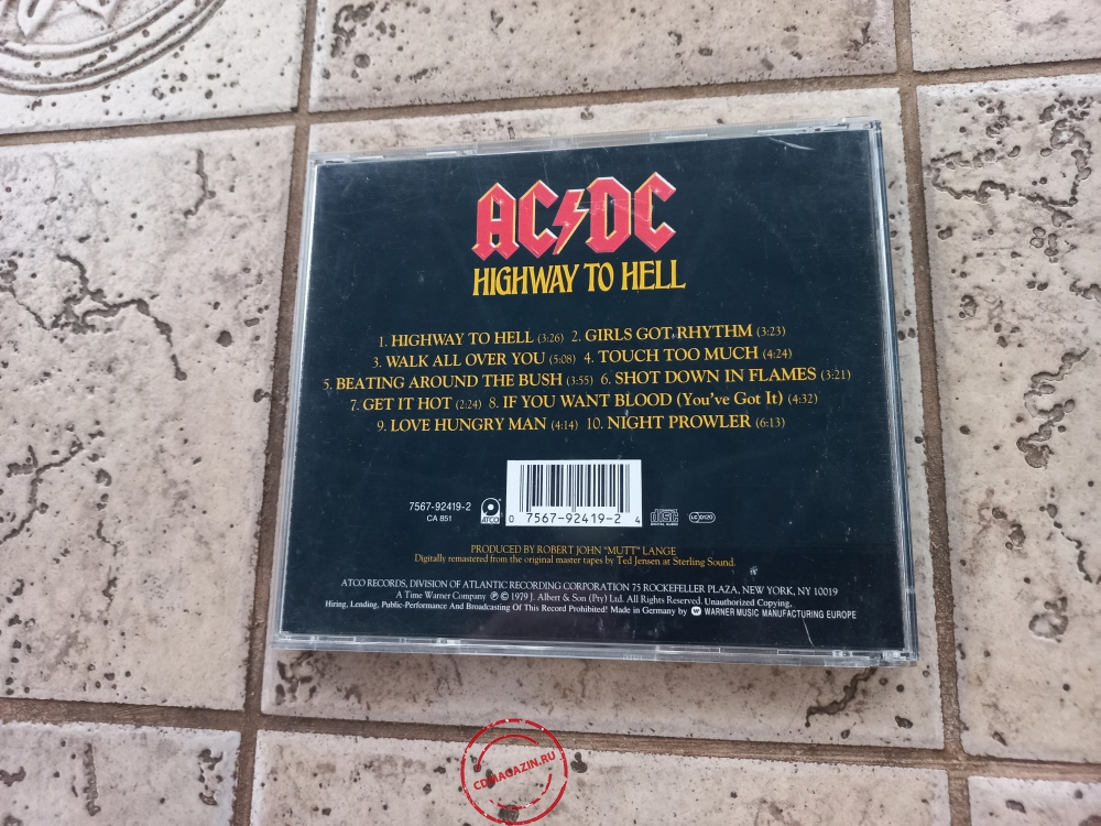 Audio CD: AC/DC (1979) Highway To Hell Audio CD: AC/DC (1979) Highway To Hell
