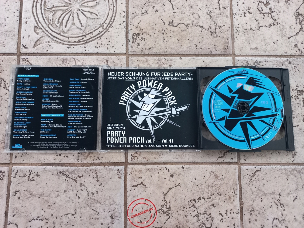 Audio CD: VA Party Power Pack (1996) Vol. 5 Audio CD: VA Party Power Pack (1996) Vol. 5