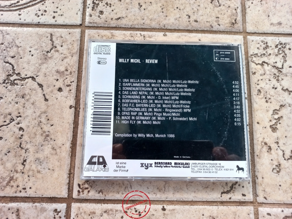 Audio CD: Willy Michl (1986) Review Audio CD: Willy Michl (1986) Review
