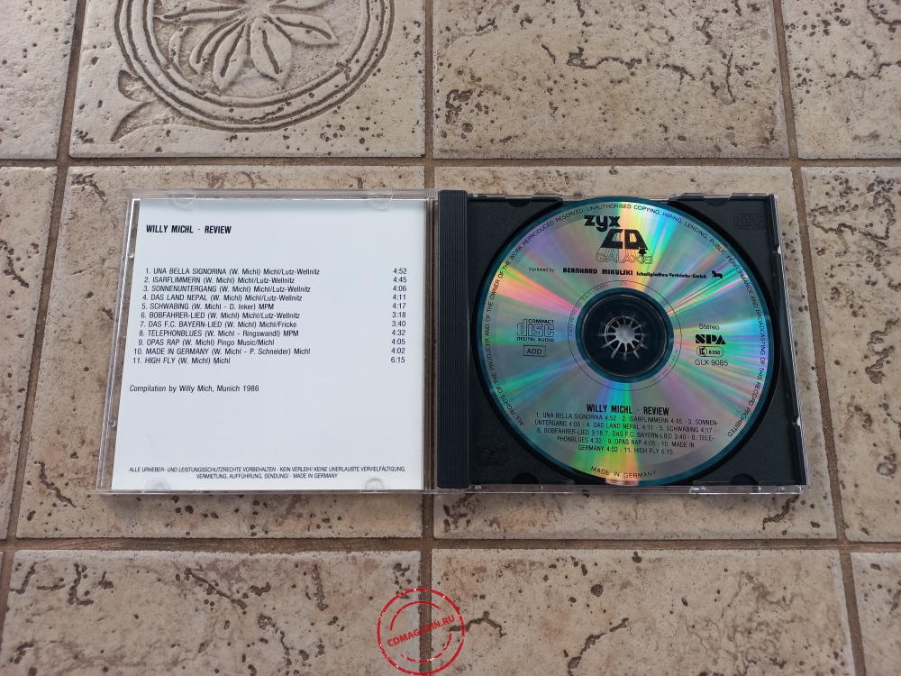 Audio CD: Willy Michl (1986) Review Audio CD: Willy Michl (1986) Review